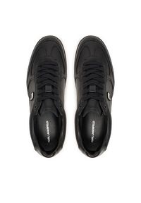 Karl Lagerfeld - KARL LAGERFELD Sneakersy Kandidate KL63830N Czarny. Kolor: czarny. Materiał: skóra #4