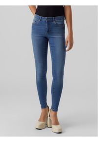 Vero Moda Jeansy Malia 10278825 Niebieski Slim Fit. Kolor: niebieski