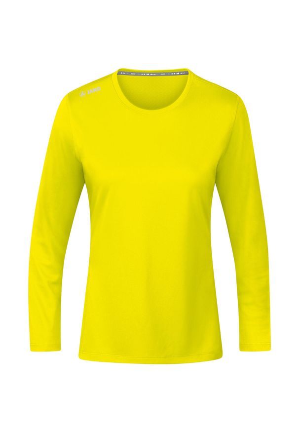 Koszulka z długim rękawem dla kobiet Jako Run 2.0. Kolor: żółty. Długość rękawa: długi rękaw. Długość: długie. Sport: bieganie