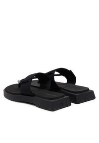 Calvin Klein Jeans Japonki Sq Low Wedge Sandal Rope YW0YW01717 Czarny. Kolor: czarny. Materiał: materiał #6