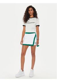 Guess Spódnica mini V4GD00 KBP41 Biały Regular Fit. Kolor: biały. Materiał: bawełna #5