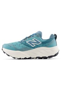 Buty damskie New Balance Fresh Foam X Hierro v9 WHIER6LA – niebieskie. Kolor: niebieski. Materiał: materiał, syntetyk. Szerokość cholewki: normalna. Sport: fitness, bieganie #5