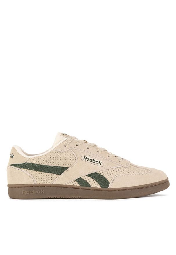 Reebok Sneakersy FORTE LOUNGER AR30252MTGT Beżowy. Kolor: beżowy. Materiał: zamsz, skóra