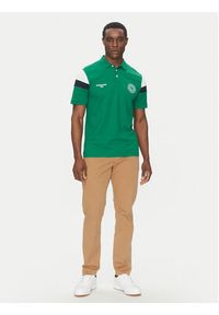 Hechter Paris Polo Pique X-Tech 74026 151929 Zielony Regular Fit. Typ kołnierza: polo. Kolor: zielony. Materiał: syntetyk #3