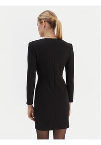 Rinascimento Sukienka koktajlowa CFC0126529003 Czarny Slim Fit. Kolor: czarny. Materiał: syntetyk. Styl: wizytowy #4