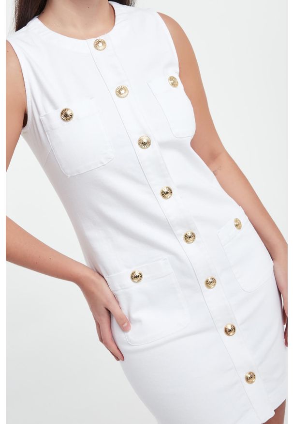 Liu Jo - Sukienka jeansowa damska LIU JO. Materiał: jeans