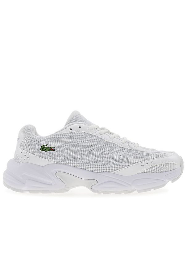 Buty Lacoste Storm 96 2K 749SFA0026-21G - białe. Zapięcie: sznurówki. Kolor: biały. Materiał: syntetyk, skóra, tkanina. Szerokość cholewki: normalna