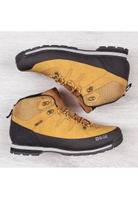 Big-Star - Trapery męskie ocieplane camel Big Star EE174438 żółte. Okazja: na co dzień. Kolor: żółty. Materiał: futro, skóra ekologiczna. Szerokość cholewki: normalna. Sezon: zima #2