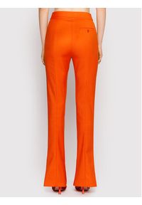 Patrizia Pepe Spodnie materiałowe 8P0424/A106-R753 Pomarańczowy Regular Fit. Kolor: pomarańczowy. Materiał: syntetyk