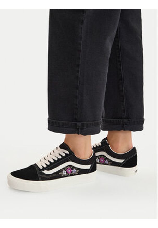 Vans Tenisówki Old Skool VN000E8WF2B1 Czarny. Kolor: czarny. Materiał: materiał