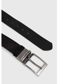 Karl Lagerfeld pasek dwustronny męski kolor czarny. Kolor: czarny #3
