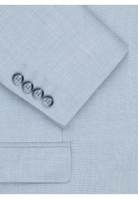 Pako Lorente - PAKO LORENTE - Jasnoniebieska marynarka garniturowa. Kolor: niebieski. Materiał: poliester, wiskoza. Wzór: gładki. Styl: młodzieżowy #2