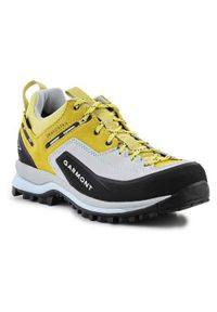 Buty do chodzenia damskie Garmont Dragontail Tech Gtx. Zapięcie: sznurówki. Kolor: żółty. Materiał: zamsz, tkanina, skóra, materiał, syntetyk. Szerokość cholewki: normalna. Styl: sportowy