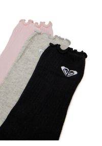 Roxy Skarpety AS_ROXY_01W_SS25 (3-PACK) Różowy. Kolor: różowy. Materiał: materiał, bawełna