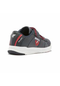 Buty sportowe Sneakersy chłopięce, Joma W.Play Jr 21 WPLAYW. Zapięcie: rzepy. Kolor: czerwony, wielokolorowy, niebieski. Materiał: materiał, syntetyk, skóra. Szerokość cholewki: normalna. Sport: turystyka piesza