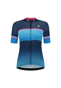 ROGELLI - Koszulka rowerowa damska Rogelli Impress II. Kolor: niebieski, różowy, wielokolorowy