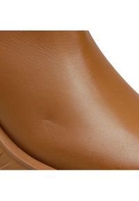 Badura Botki 222FW34 Brązowy. Kolor: brązowy. Materiał: skóra #4