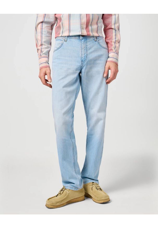 Wrangler - MESKIE SPODNIE WRANGLER GREENSBORO SPUR STITCHED 112362558