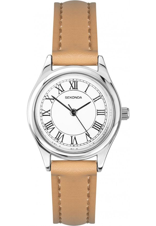 Zegarek Sekonda Zegarek damski Sekonda 40731 brązowy. Kolor: brązowy