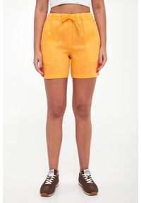 Ecoalf - Szorty damskie lniane Eras ECOALF. Materiał: len #2