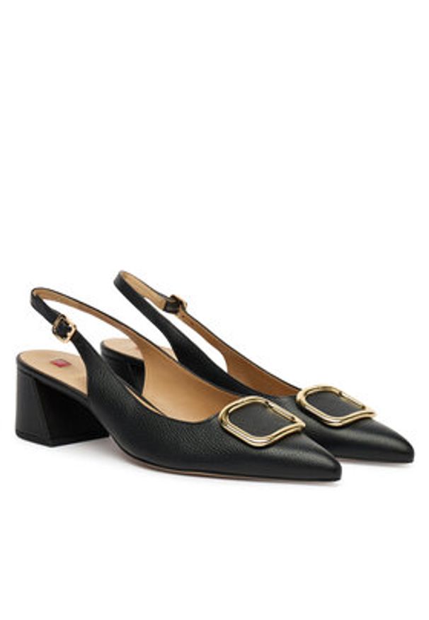 HÖGL Czółenka 1-104623 Czarny. Kolor: czarny. Materiał: skóra