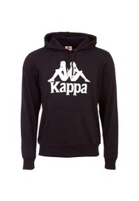 Bluza sportowa męska Kappa Taino. Kolor: czarny. Materiał: bawełna, poliester