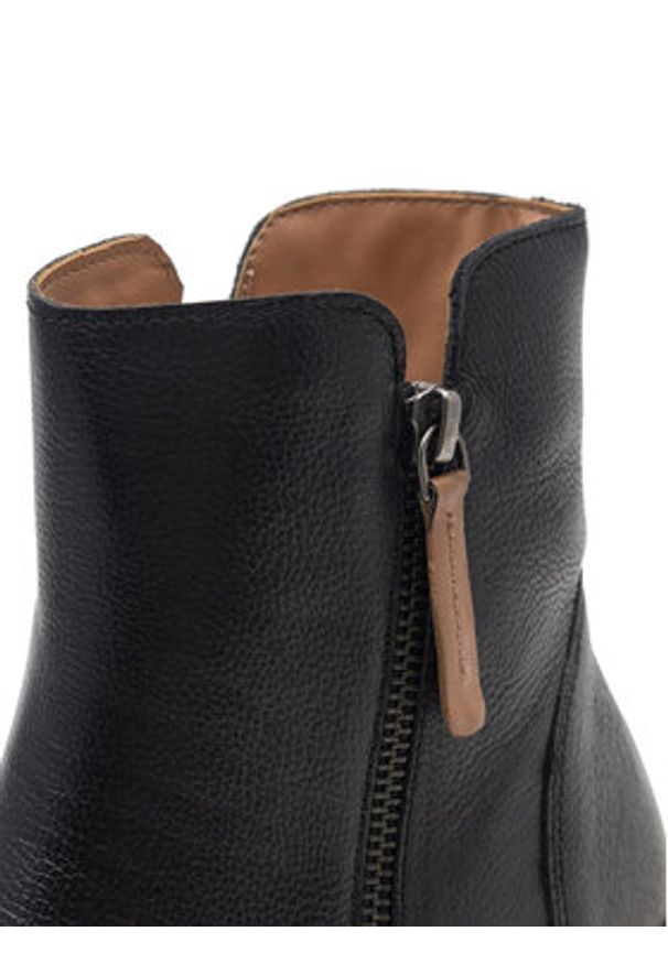 Lasocki Botki ZUMBA WI23-ZUMBA-03 Czarny. Kolor: czarny. Materiał: skóra