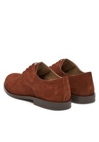 Calvin Klein Półbuty Ess Rubber Derby Su HM0HM01928 Brązowy. Kolor: brązowy. Materiał: zamsz, skóra #3