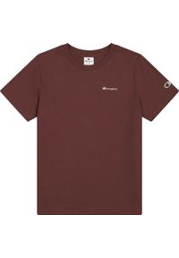 Koszulka sportowa damska Champion SS Tee. Kolor: brązowy