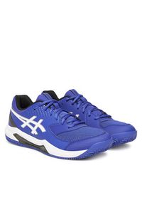 Asics Buty do tenisa Gel-Dedicate 8 Clay 1041A448 Granatowy. Kolor: niebieski. Materiał: skóra. Sport: tenis #3