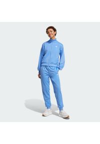 Adidas - Dres Essentials Feel Cozy. Kolor: niebieski. Materiał: dresówka