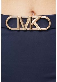 MICHAEL Michael Kors figi kąpielowe kolor granatowy. Stan: podwyższony. Kolor: niebieski #3