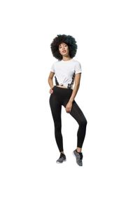 SKINNI FIT - Damskie Legginsy. Kolor: czarny