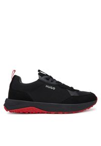 Hugo - HUGO Sneakersy Kane Runn Mfny 50546838 Czarny. Kolor: czarny. Materiał: materiał #1
