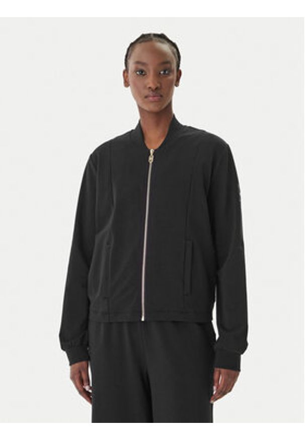 Liu Jo Sport Dres TA6222 FS090 Czarny Relaxed Fit. Kolor: czarny. Materiał: bawełna