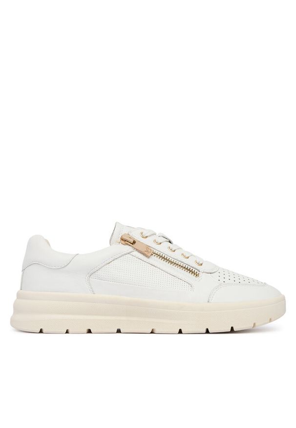 Sneakersy Caprice. Kolor: biały