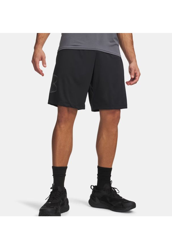 Under Armour - Spodenki treningowe męskie UNDER ARMOUR UA TECH GRAPHIC SHORT. Okazja: na co dzień, do pracy, na spacer. Kolor: czarny. Styl: casual