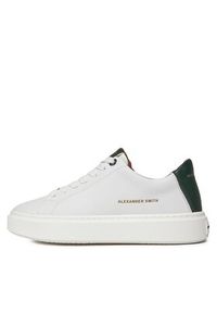 Alexander Smith Sneakersy London LDM9010WDG Biały. Kolor: biały. Materiał: skóra