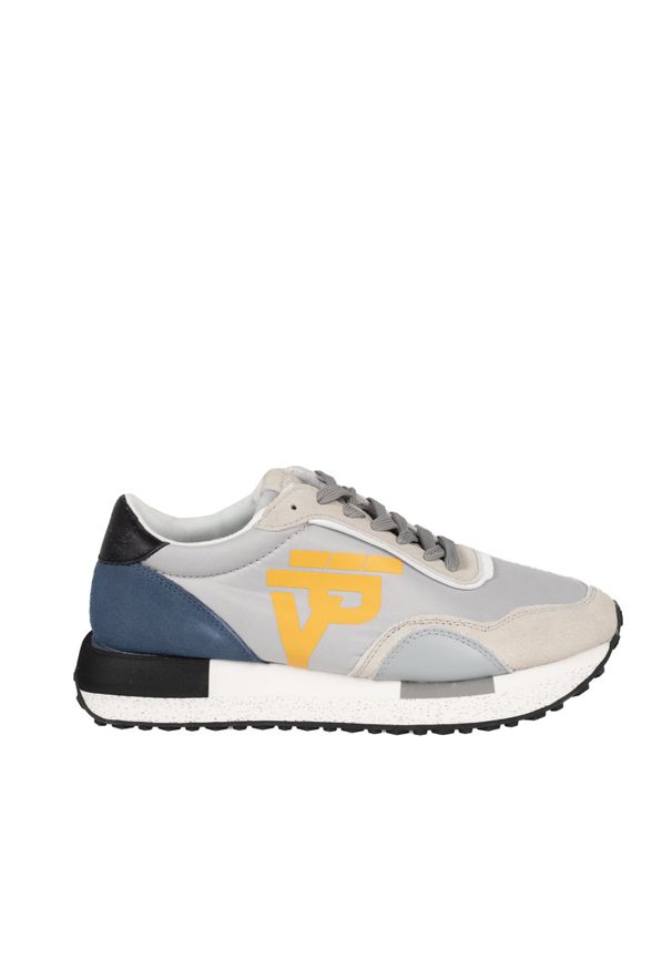 Ice Play Sneakersy | KORSER001M3NS1 | Mężczyzna | Szary. Okazja: na co dzień. Nosek buta: okrągły. Kolor: szary. Materiał: tkanina, skóra. Sezon: lato