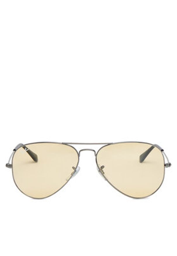 Ray-Ban Okulary przeciwsłoneczne Aviator 0RB3025 004/R6 Żółty. Kolor: żółty