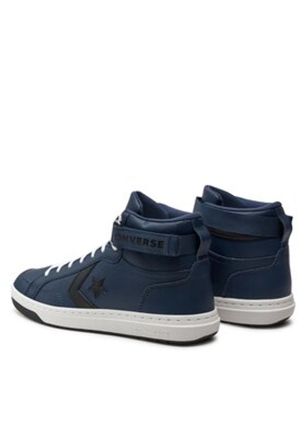 Converse Sneakersy Pro Blaze V2 Leather A06626C Granatowy. Kolor: niebieski. Materiał: skóra