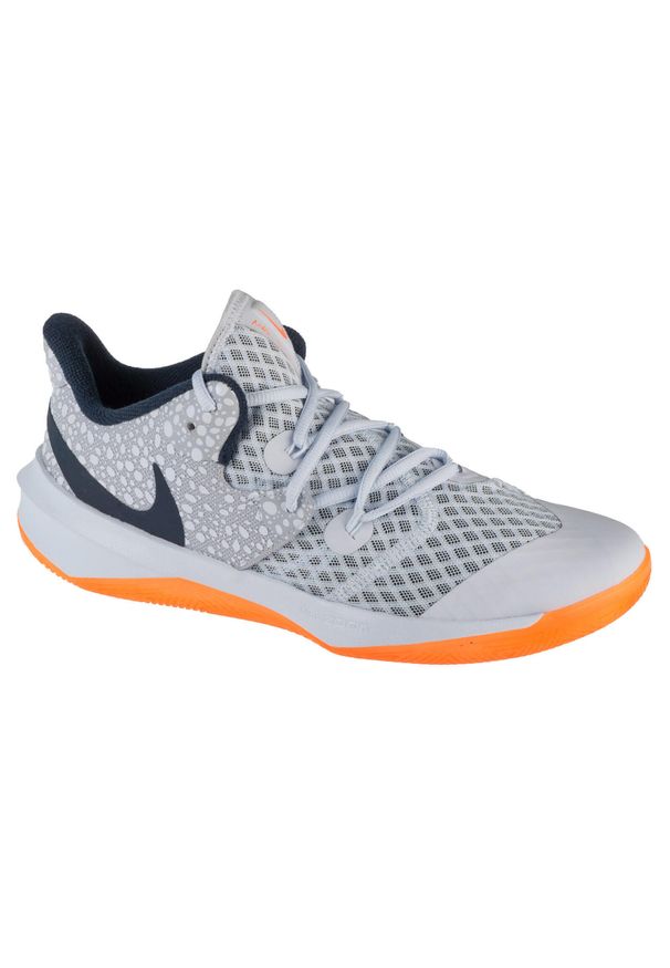 Nike - Buty do siatkówki męskie, Zoom Hyperspeed Court Se. Kolor: szary. Model: Nike Zoom, Nike Court. Sport: siatkówka