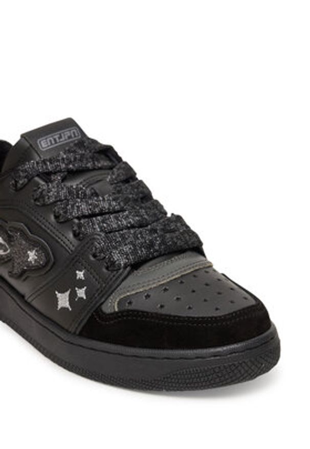 Enterprise Japan Sneakersy BB5007 PX214 Czarny. Kolor: czarny. Materiał: skóra