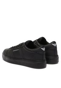 Emporio Armani Sneakersy X4X570 XN840 K001 Czarny. Kolor: czarny. Materiał: skóra #6