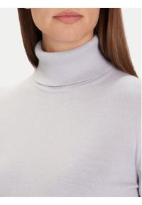 Calvin Klein Golf LV044D371G Fioletowy Regular Fit. Typ kołnierza: golf. Kolor: fioletowy. Materiał: syntetyk #3