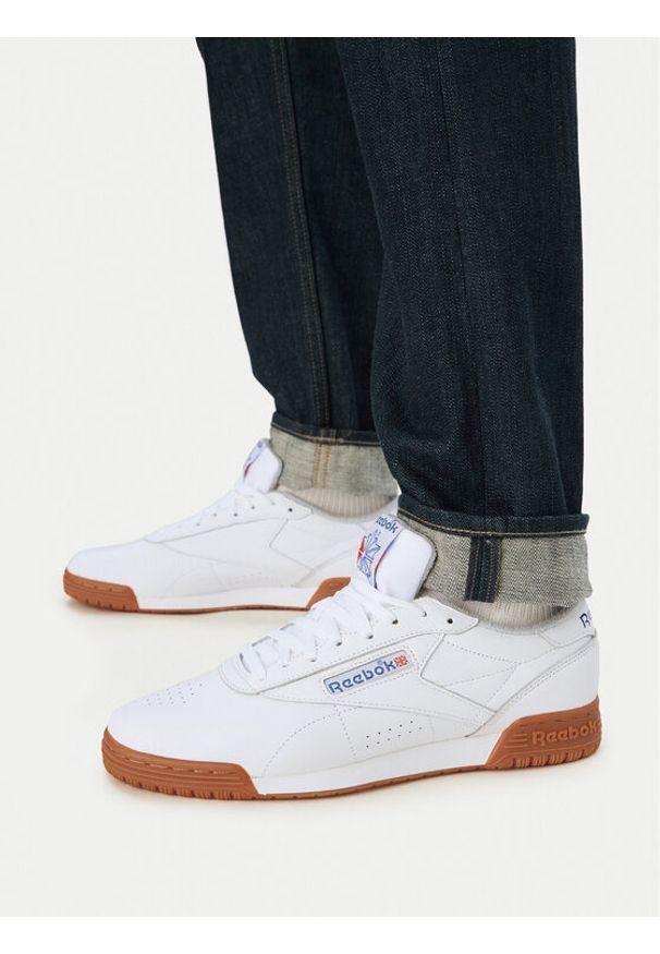 Reebok Sneakersy EO-EXOFIT LO CLEAN LOGO INT 100259125 Biały. Kolor: biały. Materiał: skóra