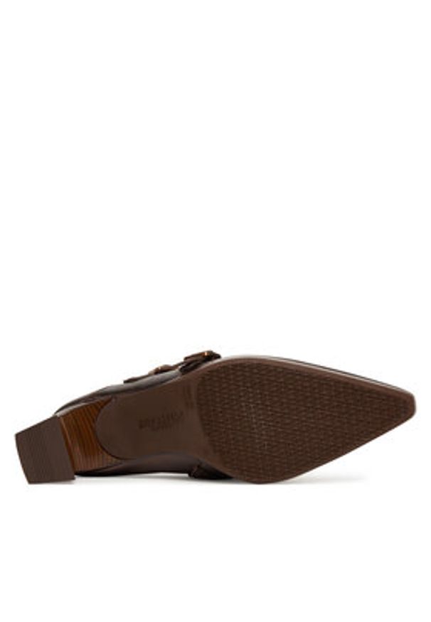 Hispanitas Półbuty HI254303 Brązowy. Kolor: brązowy. Materiał: skóra