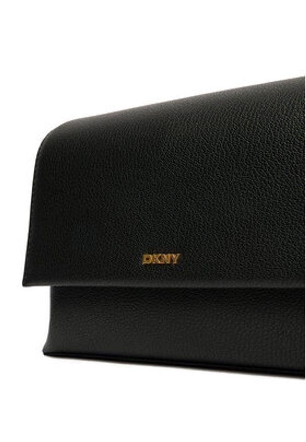 DKNY Torebka R533CM01 Czarny. Kolor: czarny. Materiał: skórzane