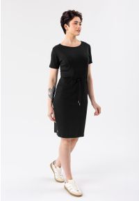 Volcano - Bawełniana sukienka G-RUBIA. Materiał: bawełna. Długość rękawa: krótki rękaw. Sezon: wiosna, lato. Typ sukienki: dopasowane #1