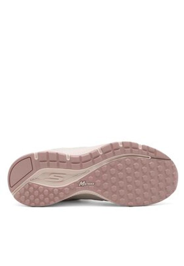 skechers - Skechers Sneakersy GO RUN CONSISTENT 128075 NAT Różowy. Kolor: różowy. Materiał: materiał. Sport: bieganie